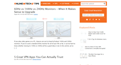 Desktop Screenshot of online-tech-tips.com