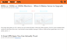 Tablet Screenshot of online-tech-tips.com